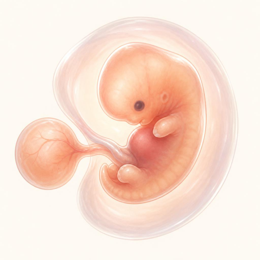 Baby at week 6